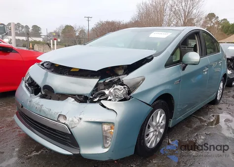 2013 Toyota Prius Plug-In from USA, damaged, VIN JTDKN3DP0D3042336
